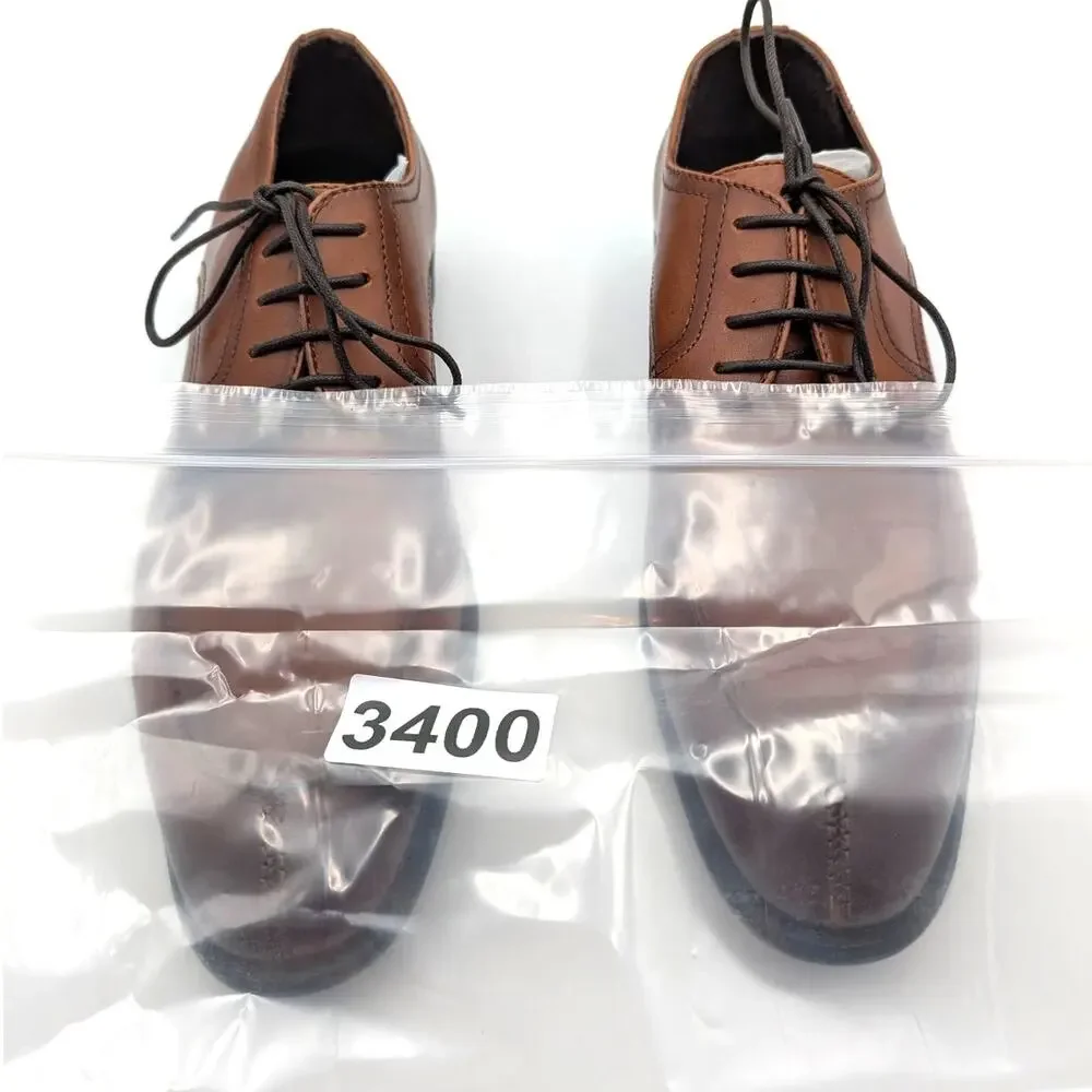 Nordstrom Lace-Up Oxford Dress Shoes Men's Brown Leather Size US9M EU42